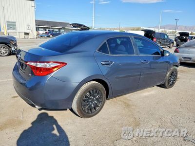 Trzecie zdjęcie samochodu z tyłu: 2015 TOYOTA COROLLA LE VIN:5YFBURHE2FP350438 - miniatura