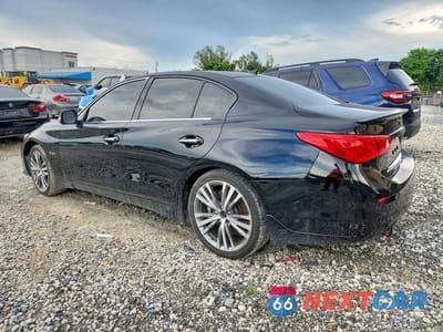 Drugie zdjęcie samochodu z przodu: 2016 INFINITI Q50 RED SPORT 400 VIN:JN1FV7AR8GM451748 - miniatura