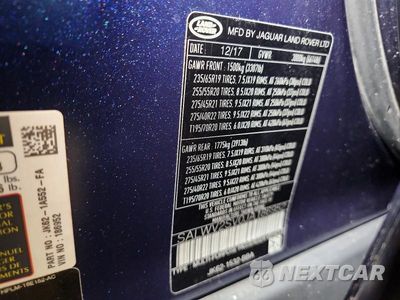 Zdjęcie 13 z 13 samochodu: 2018 LAND ROVER RANGE ROVER SPORT HSE DYNAMIC VIN:SALWV2SV0JA186952 - miniatura