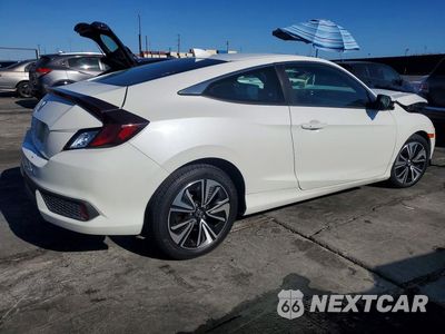 Trzecie zdjęcie samochodu z tyłu: 2017 HONDA CIVIC EX VIN:2HGFC3B32HH361278 - miniatura