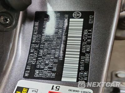 Zdjęcie 12 z 12 samochodu: 2023 TOYOTA CAMRY LE VIN:4T1R11AK6PU132012 - miniatura