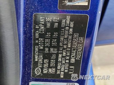 Zdjęcie 12 z 12 samochodu: 2010 HYUNDAI ACCENT GLS VIN:KMHCN4AC1AU458280 - miniatura