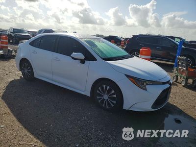 Czwarte zdjęcie samochodu z boku: 2021 TOYOTA COROLLA LE VIN:5YFEPMAE7MP230844 - miniatura