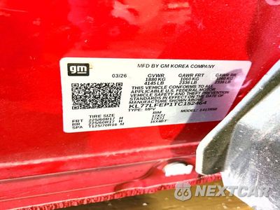 Zdjęcie 14 z 14 samochodu: 2026 CHEVROLET TRAX LS VIN:KL77LFEP1TC152464 - miniatura