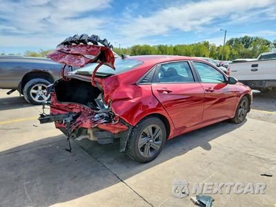 Trzecie zdjęcie samochodu z tyłu: 2023 HYUNDAI ELANTRA SEL VIN:KMHLM4AG0PU498493 - miniatura