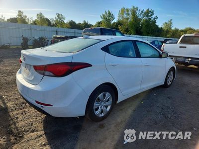 Trzecie zdjęcie samochodu z tyłu: 2016 HYUNDAI ELANTRA SE VIN:5NPDH4AE9GH704934 - miniatura