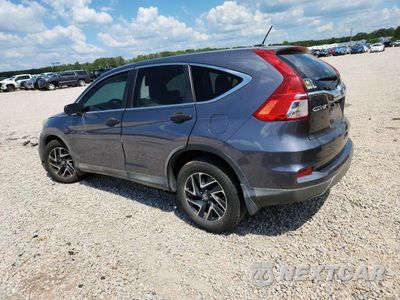 Drugie zdjęcie samochodu z przodu: 2016 HONDA CR-V SE VIN:2HKRM3H49GH541081 - miniatura