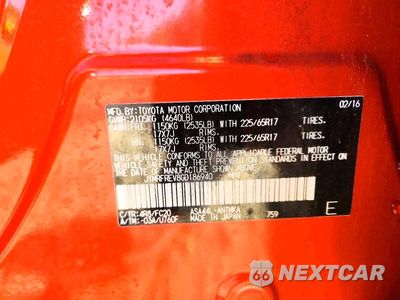 Zdjęcie 13 z 13 samochodu: 2016 TOYOTA RAV4 XLE VIN:JTMRFREV8GD186940 - miniatura