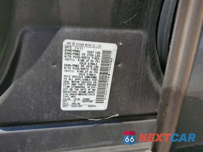 Zdjęcie 13 z 13 samochodu: 2012 NISSAN MURANO S VIN:JN8AZ1MW5CW210419 - miniatura