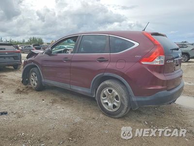 Drugie zdjęcie samochodu z przodu: 2014 HONDA CR-V LX VIN:5J6RM3H37EL021052 - miniatura