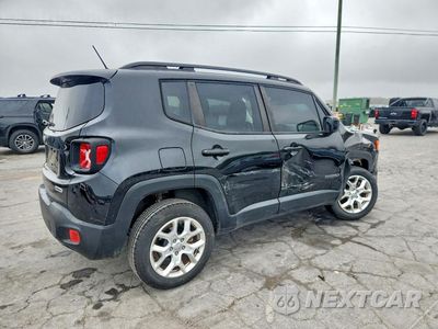 Trzecie zdjęcie samochodu z tyłu: 2016 JEEP RENEGADE LATITUDE VIN:ZACCJBBT2GPD62946 - miniatura