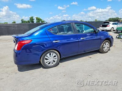 Trzecie zdjęcie samochodu z tyłu: 2019 NISSAN VERSA SV VIN:3N1CN7AP6KL871500 - miniatura