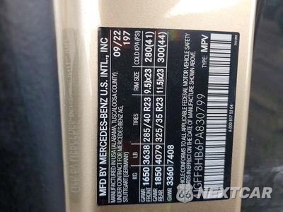 Zdjęcie 14 z 14 samochodu: 2023 MERCEDES-BENZ GLS MERCEDES-MAYBACH GLS600 4M VIN:4JGFF8HB6PA830799 - miniatura