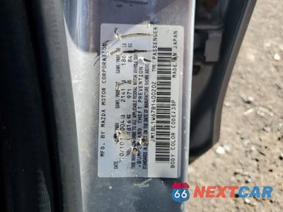 Zdjęcie 12 z 12 samochodu: 2011 MAZDA 3 S VIN:JM1BL1W67B1400202 - miniatura