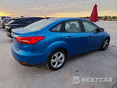 Trzecie zdjęcie samochodu z tyłu: 2015 FORD FOCUS SE VIN:1FADP3F25FL383194 - miniatura