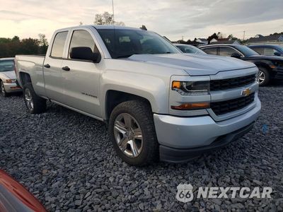 Czwarte zdjęcie samochodu z boku: 2018 CHEVROLET SILVERADO K1500 CUSTOM VIN:1GCVKPEC6JZ258970 - miniatura