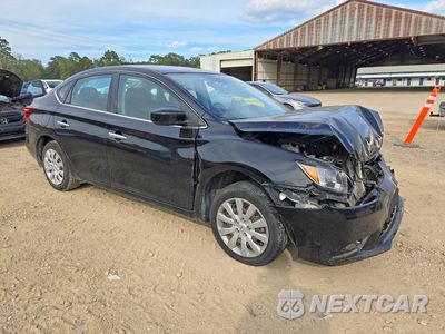 Czwarte zdjęcie samochodu z boku: 2019 NISSAN SENTRA S VIN:3N1AB7AP7KY396202 - miniatura