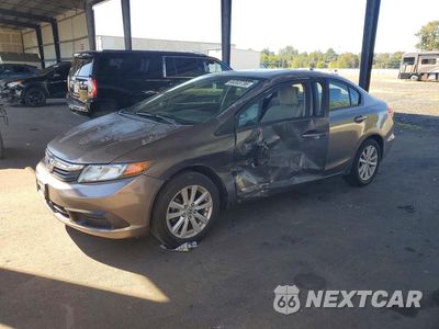 2012 HONDA CIVIC EX 2HGFB2F85CH538692 - główne zdjęcie licytacji z USA - miniatura