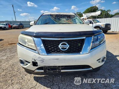 Piąte zdjęcie samochodu w środku: 2015 NISSAN PATHFINDER PLATINUM VIN:5N1AR2MM1FC602279 - miniatura