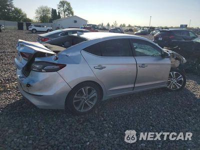 Trzecie zdjęcie samochodu z tyłu: 2017 HYUNDAI ELANTRA LIMITED VIN:5NPD84LF0HH056150 - miniatura