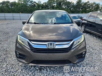Piąte zdjęcie samochodu w środku: 2019 HONDA ODYSSEY EXL VIN:5FNRL6H77KB119249 - miniatura