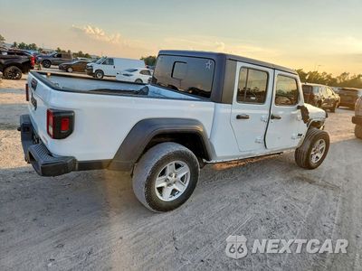 Trzecie zdjęcie samochodu z tyłu: 2020 JEEP GLADIATOR SPORT VIN:1C6HJTAG3LL115649 - miniatura
