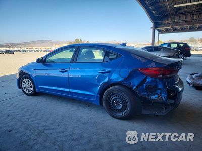 Drugie zdjęcie samochodu z przodu: 2017 HYUNDAI ELANTRA SE VIN:KMHD74LF6HU095135 - miniatura