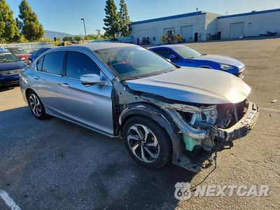 Czwarte zdjęcie samochodu z boku: 2016 HONDA ACCORD EX VIN:1HGCR2F74GA081335 - miniatura