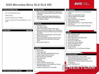 Zdjęcie 13 z 14 samochodu: 2026 MERCEDES-BENZ GLS 450 4MATIC VIN:4JGFF5KE0TB633715 - miniatura