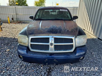 Piąte zdjęcie samochodu w środku: 2007 DODGE DAKOTA QUAD SLT VIN:1D7HE48K17S137275 - miniatura