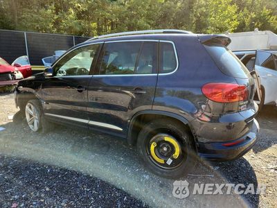 Drugie zdjęcie samochodu z przodu: 2016 VOLKSWAGEN TIGUAN S VIN:WVGBV7AX8GW058309 - miniatura