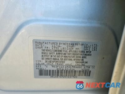 Zdjęcie 12 z 12 samochodu: 2017 NISSAN SENTRA SV VIN:3N1AB7AP2HY237922 - miniatura