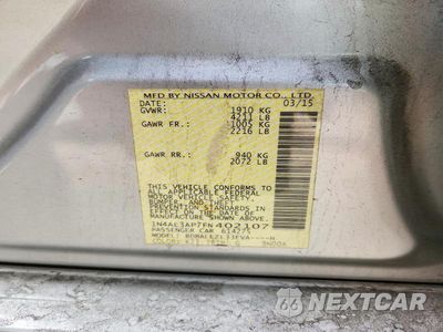 Zdjęcie 12 z 12 samochodu: 2015 NISSAN ALTIMA 2.5 S VIN:1N4AL3AP7FN402107 - miniatura