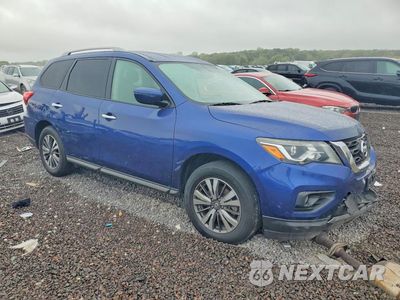 Czwarte zdjęcie samochodu z boku: 2019 NISSAN PATHFINDER SV VIN:5N1DR2MM2KC577447 - miniatura