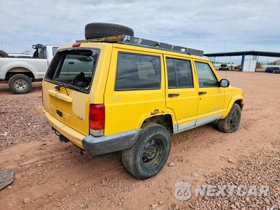Trzecie zdjęcie samochodu z tyłu: 2001 JEEP CHEROKEE SPORT VIN:1J4FF48S91L584088 - miniatura
