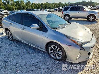 Czwarte zdjęcie samochodu z boku: 2018 TOYOTA PRIUS FOUR TOURING VIN:JTDKARFU8J3545948 - miniatura