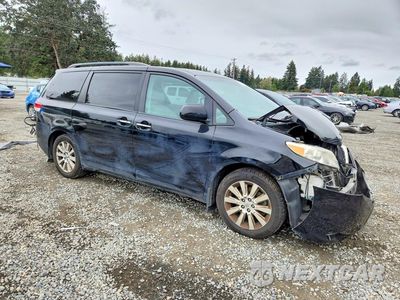 Czwarte zdjęcie samochodu z boku: 2011 TOYOTA SIENNA XLE 7-PASSENGER VIN:5TDDK3DC0BS018161 - miniatura