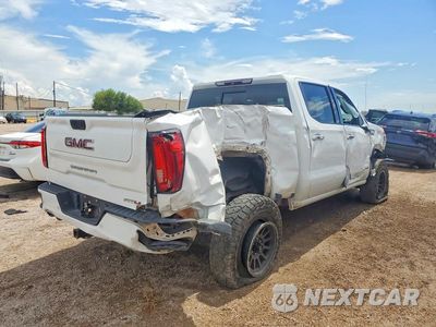 Trzecie zdjęcie samochodu z tyłu: 2019 GMC SIERRA K1500 AT4 VIN:1GTP9EEL8KZ203804 - miniatura