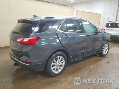 Trzecie zdjęcie samochodu z tyłu: 2018 CHEVROLET EQUINOX LT VIN:3GNAXJEV5JL120205 - miniatura