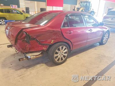 Trzecie zdjęcie samochodu z tyłu: 2007 HONDA ACCORD SE VIN:1HGCM66407A075866 - miniatura