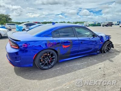 Trzecie zdjęcie samochodu z tyłu: 2020 DODGE CHARGER SCAT PACK VIN:2C3CDXGJ6LH244216 - miniatura