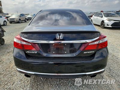 Zdjęcie 6 z 13 samochodu: 2017 HONDA ACCORD SPORT VIN:1HGCR2F56HA039278 - miniatura