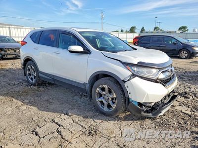 Czwarte zdjęcie samochodu z boku: 2019 HONDA CR-V EXL VIN:5J6RW2H88KL015854 - miniatura