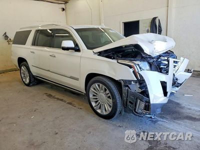 Czwarte zdjęcie samochodu z boku: 2016 CADILLAC ESCALADE ESV PLATINUM VIN:1GYS4KKJXGR250652 - miniatura
