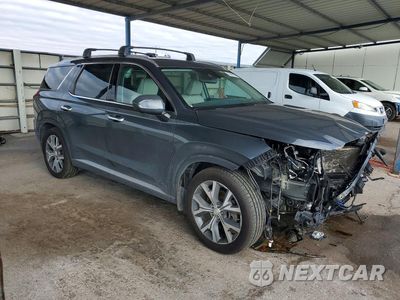 Czwarte zdjęcie samochodu z boku: 2022 HYUNDAI PALISADE LIMITED VIN:KM8R54HE9NU423817 - miniatura