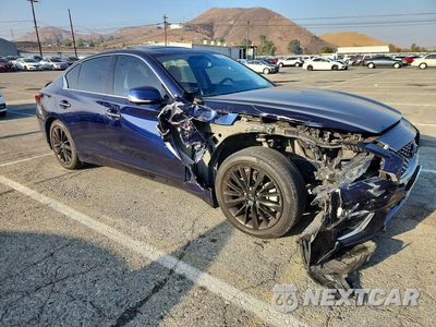 Czwarte zdjęcie samochodu z boku: 2022 INFINITI Q50 LUXE VIN:JN1EV7BP9NM310824 - miniatura