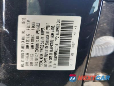 Zdjęcie 12 z 12 samochodu: 2015 ACURA TLX TECH VIN:19UUB2F56FA022759 - miniatura