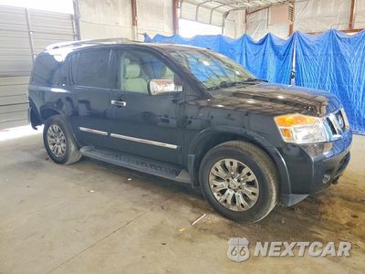 Czwarte zdjęcie samochodu z boku: 2015 NISSAN ARMADA PLATINUM VIN:5N1BA0NE4FN622134 - miniatura