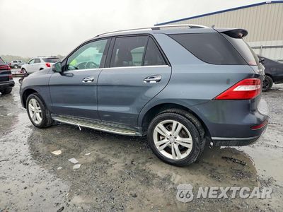 Drugie zdjęcie samochodu z przodu: 2012 MERCEDES-BENZ ML 350 4MATIC VIN:4JGDA5HBXCA090348 - miniatura