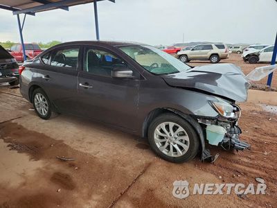 Czwarte zdjęcie samochodu z boku: 2019 NISSAN SENTRA SV VIN:3N1AB7AP0KY361629 - miniatura